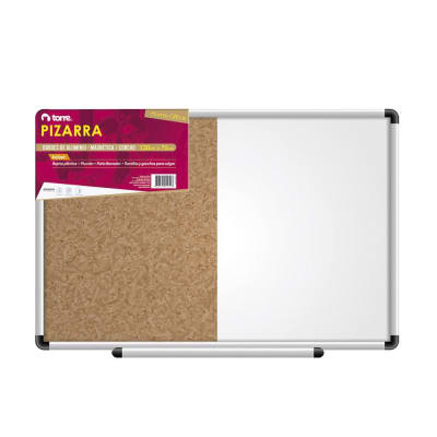 PIZARRA ACRILIC MAG/CORCHO 75X120CM TORRE