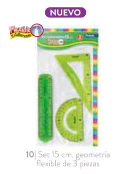 SET GEOMETRIA FLEX 15 CM TORRE