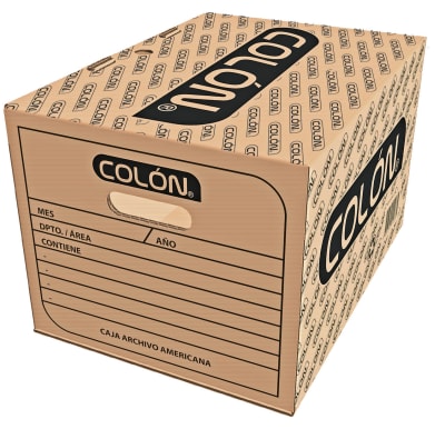 CAJA ARCHIVO AMERICANA COLON