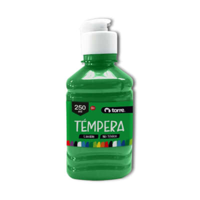 Témpera 250 mL VERDE
