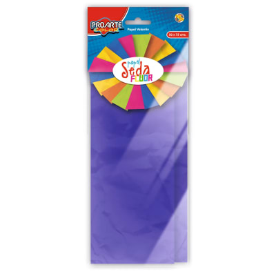*BL.PAPEL SEDA PROARTE FLUOR AZUL