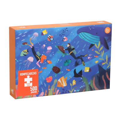 Puzzle de cartón 500 piezas oceano