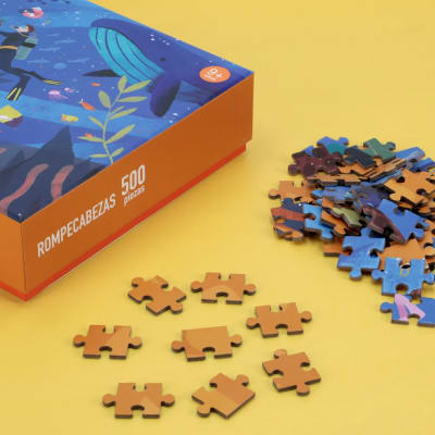 Puzzle de cartón 500 piezas oceano