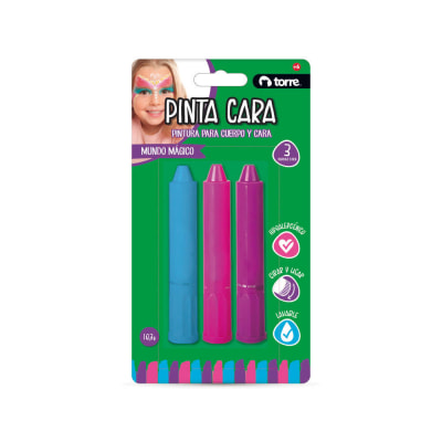 PINTA-CARAS MIX 3 COL TORRE