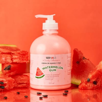 GO NAILS LOCION 500ML WATERMELON GUM