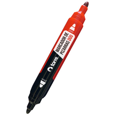 MARCADOR PIZARRA DUO ROJO NEGRO TORRE