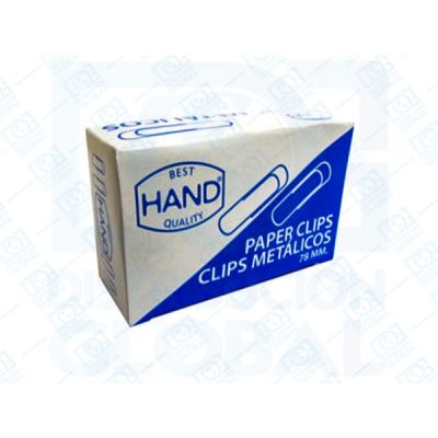 CLIPS 78 MM..ESTRIADO.  50 UNID. HAND