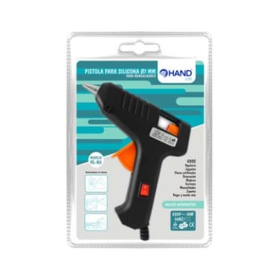 PISTOLA APLICAR SILICONA 7mm 10w HAND