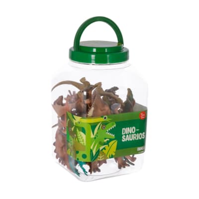 Set Balde Animales 22 Dinosaurios