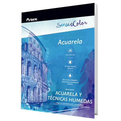 BLOCK ARTISTICO ACUARELA 20H SOC TORRE