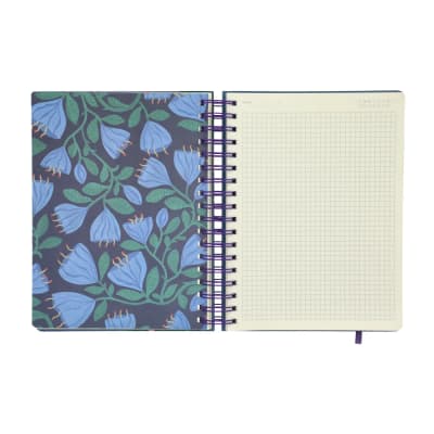 Cuaderno 1/2 oficio 21x24 cm mujer y perro