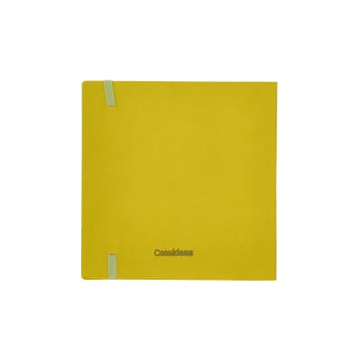 Libreta cuadrada 120 hojas blancas 15x1,5x15 cm verde