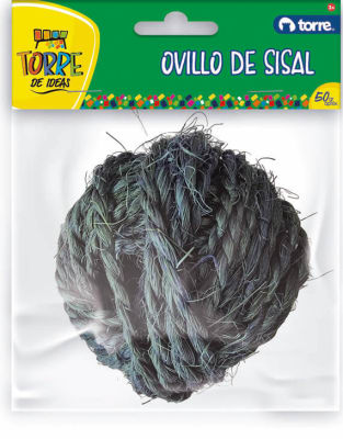 OVILLO SISAL 50 GRS TORRE (COLORES SURTIDOS)