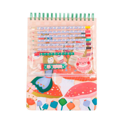 BLOCK 80 HJOJAS Y ACCESORIOS PARA DIBUJAR ALICIA 21X28 CMS