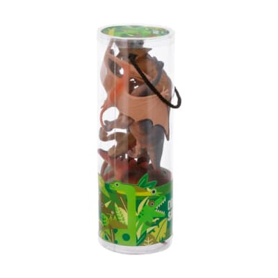 Set balde de dinosaurios de plástico 8 pieza dinosario