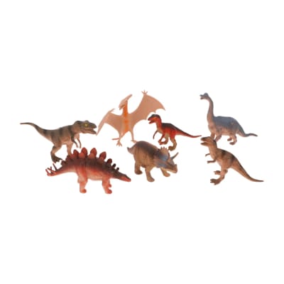 Set balde de dinosaurios de plástico 8 pieza dinosario