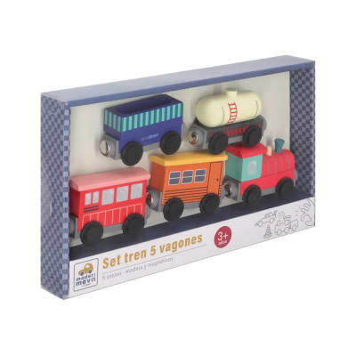 Set de 5 trenes magnéticos
