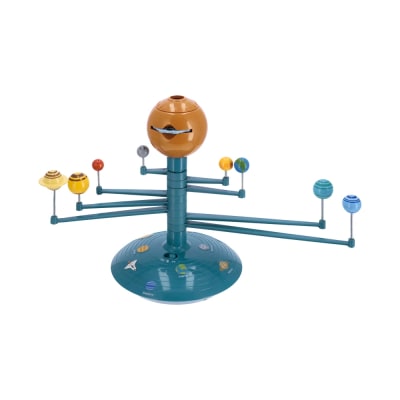 Modelo Sistema Solar turquesa (requiere pilas)