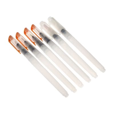 Set 6 Pinceles Agua Acuarela diferentes puntas