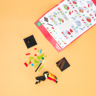 MINIBLOQUES AVES NIVEL 1 350 PCS