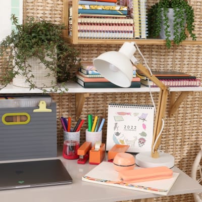 DISPENSADOR CINTA ADHESIVA NARANJO