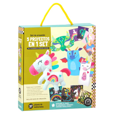 Set de creación 5 actividades de manualidades unicornio