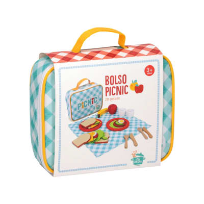 Bolso con set de pícnic