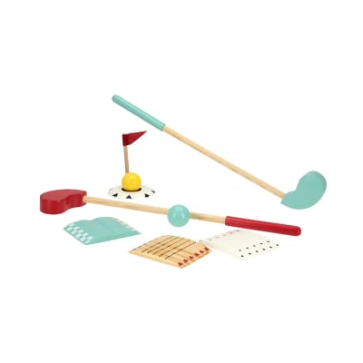 Juego Golf Madera 2 jugadores