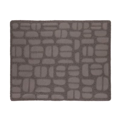 Tapete de PVC para gato 76x70 cm gris
