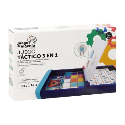 Juego táctico 3 en 1 Ingenio
