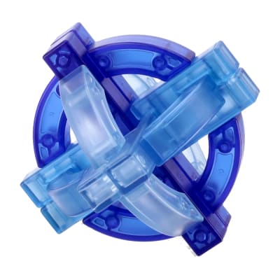 Rompecabeza 3D esfera diámetro 8.5 cm azul