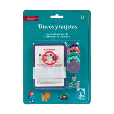 DISCOS TARJETAS PARA PROYECTOR DE CUENTOS