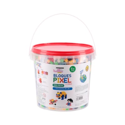 BALDE BLOQUES PIXEL 3000PCS