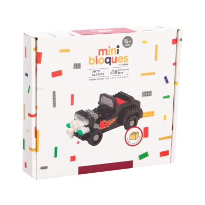 MINIBLOQUE TRANSPORTE AUTO CLÁSICO NIVEL 4 1000 PCS