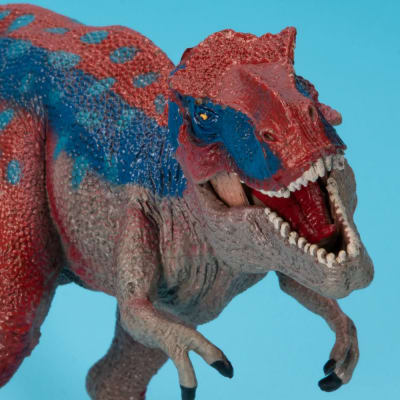 DINOSAURIO PVC M DETALLE AZUL