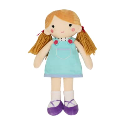 MUÑECA FANTASIA S JARDINERA CELESTE