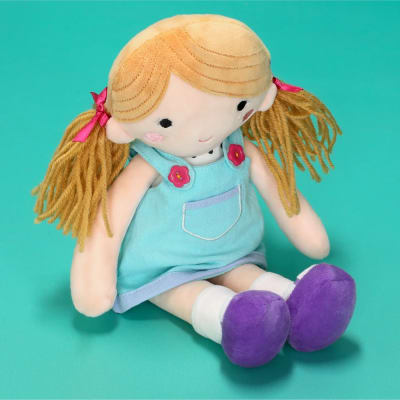 MUÑECA FANTASIA S JARDINERA CELESTE