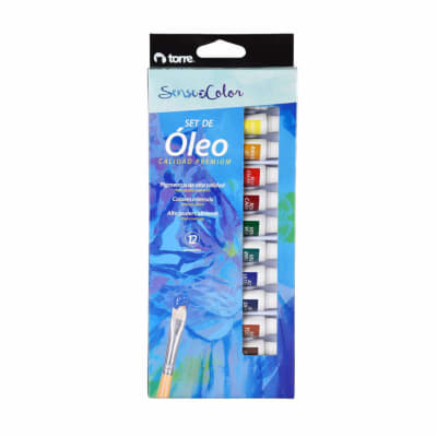 SET OLEO EN TUBOS 12COL SOC