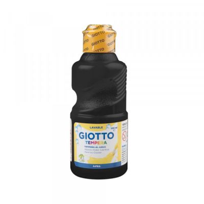 TEMPERA GIOTTO 250 ML NEGRO