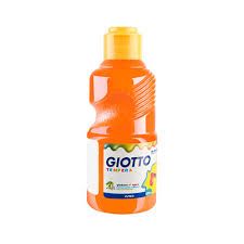 TEMPERA GIOTTO 250 ML NARANJO