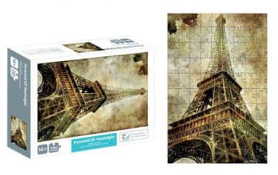 PUZZLE 500PCS PAISAJES DIS SURT. 23X19X6CM