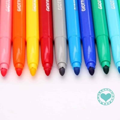 MARCADORES GIOTTO TURBO COLOR 12C