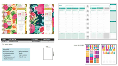 PLANNER DESIGN ASCOTT 17,8X22,2cm