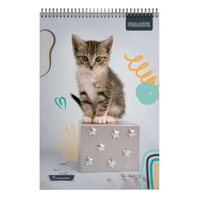 CROQUERA PROARTE ANIMALES ADORABLE 22X32 CM 80 HJ.