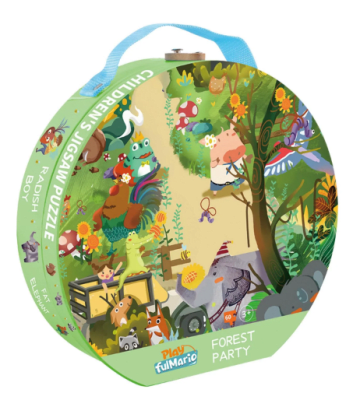 PUZZLE 80 PCS DELUXE GRANDES EXTRA DURAS EN MALETIN CON ASA