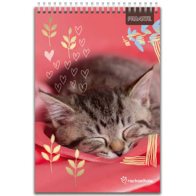 CROQUERA PROARTE ANIMALES ADORABLE 16X21 CM 80 HJ.