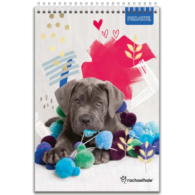 CROQUERA PROARTE ANIMALES ADORABLE 16X21 CM 80 HJ.