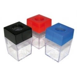 PORTA-CLIPS MAGNETICO. CUADRADO.COLOR