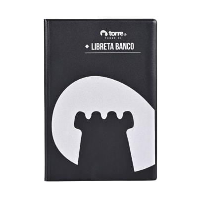 LIBRETA BANCO EMPASTADA 80 HOJAS TORRE