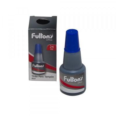 TINTA P/TAMPON FCO.DE 24 ML. AZUL FULTONS